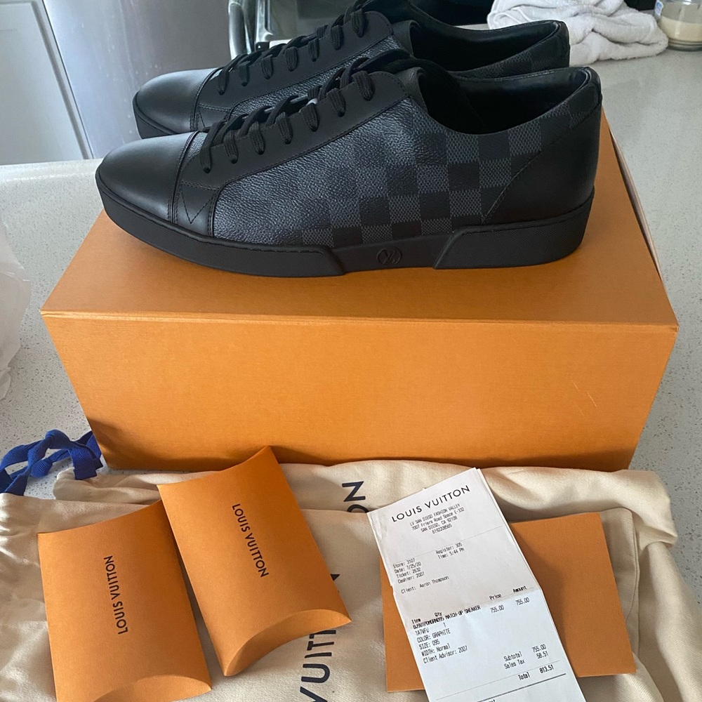 Louis Vuitton MatchUp sneaker worn only a few times
